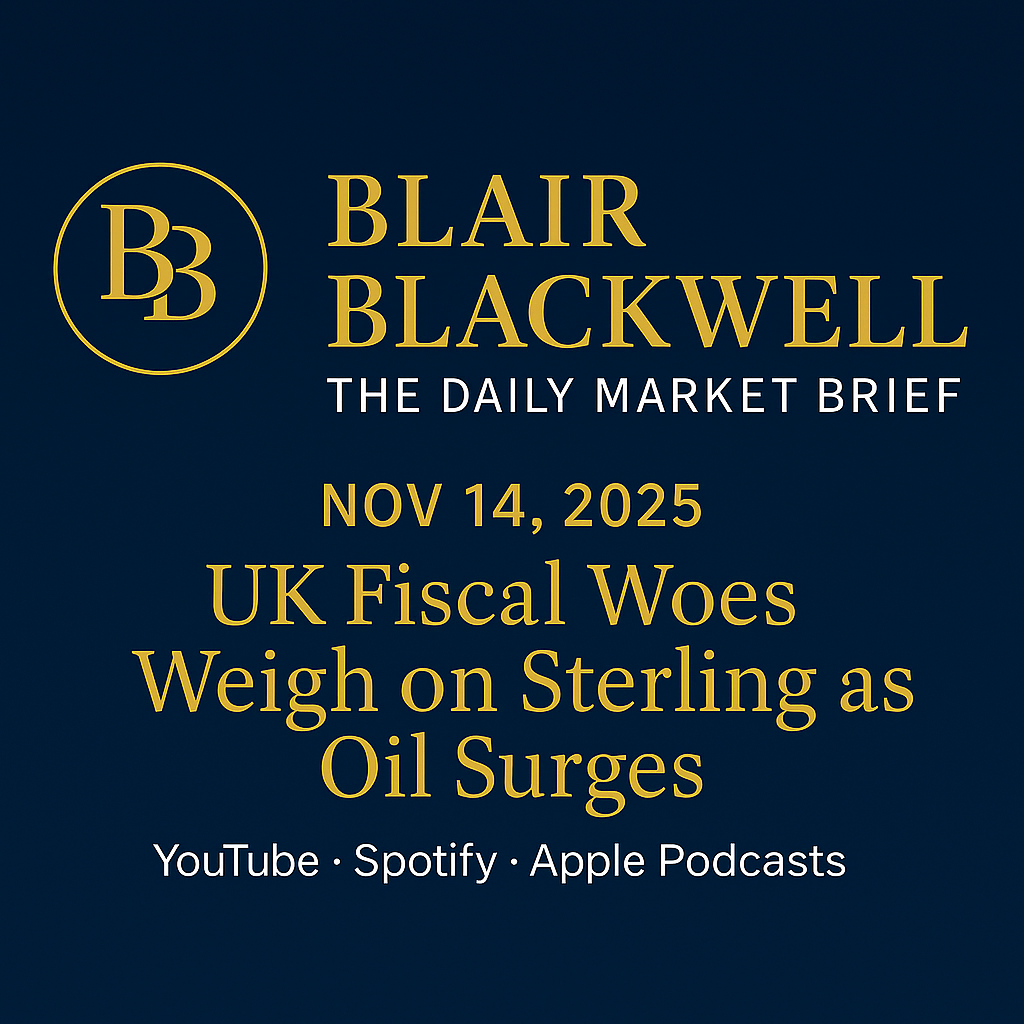 UK Fiscal Woes Weigh on Sterling as Oil Surges! episode artwork