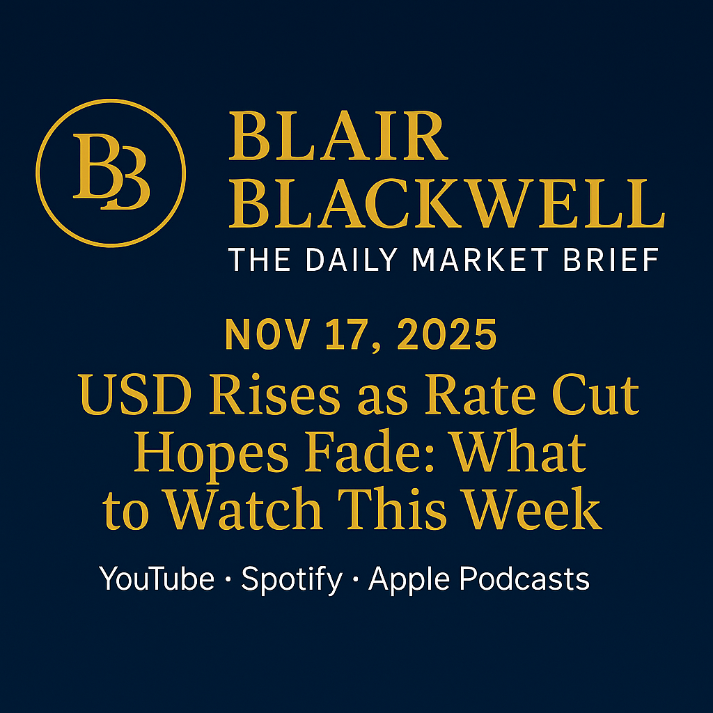 USD Rises as Rate Cut Hopes Fade: What to Watch This Week! episode artwork