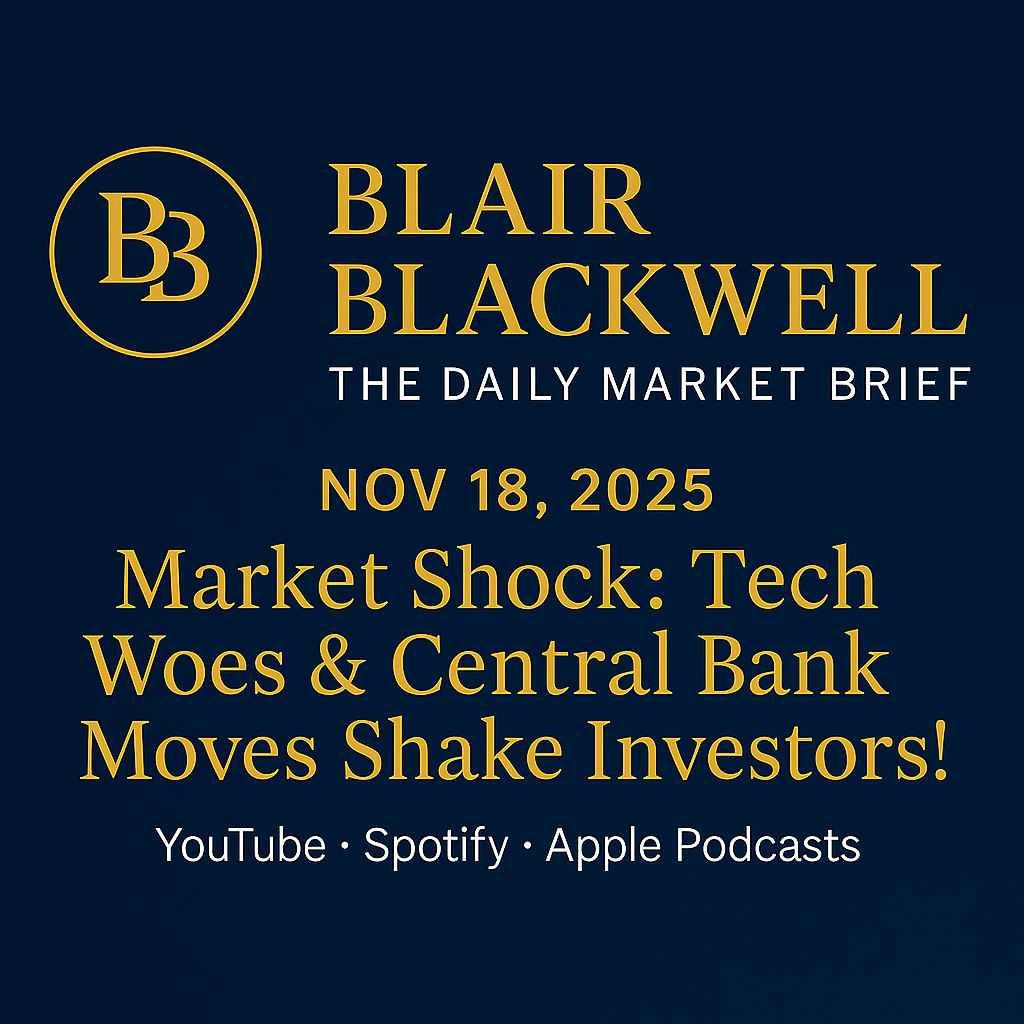 Market Shock: Tech Woes & Central Bank Moves Shake Investors! episode artwork