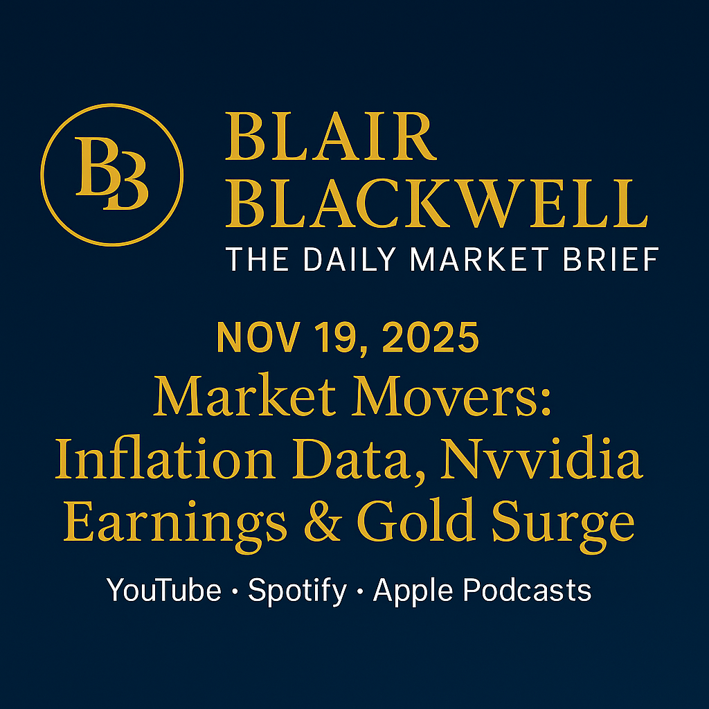 Market Movers: Inflation Data, Nvidia Earnings & Gold Surge! episode artwork