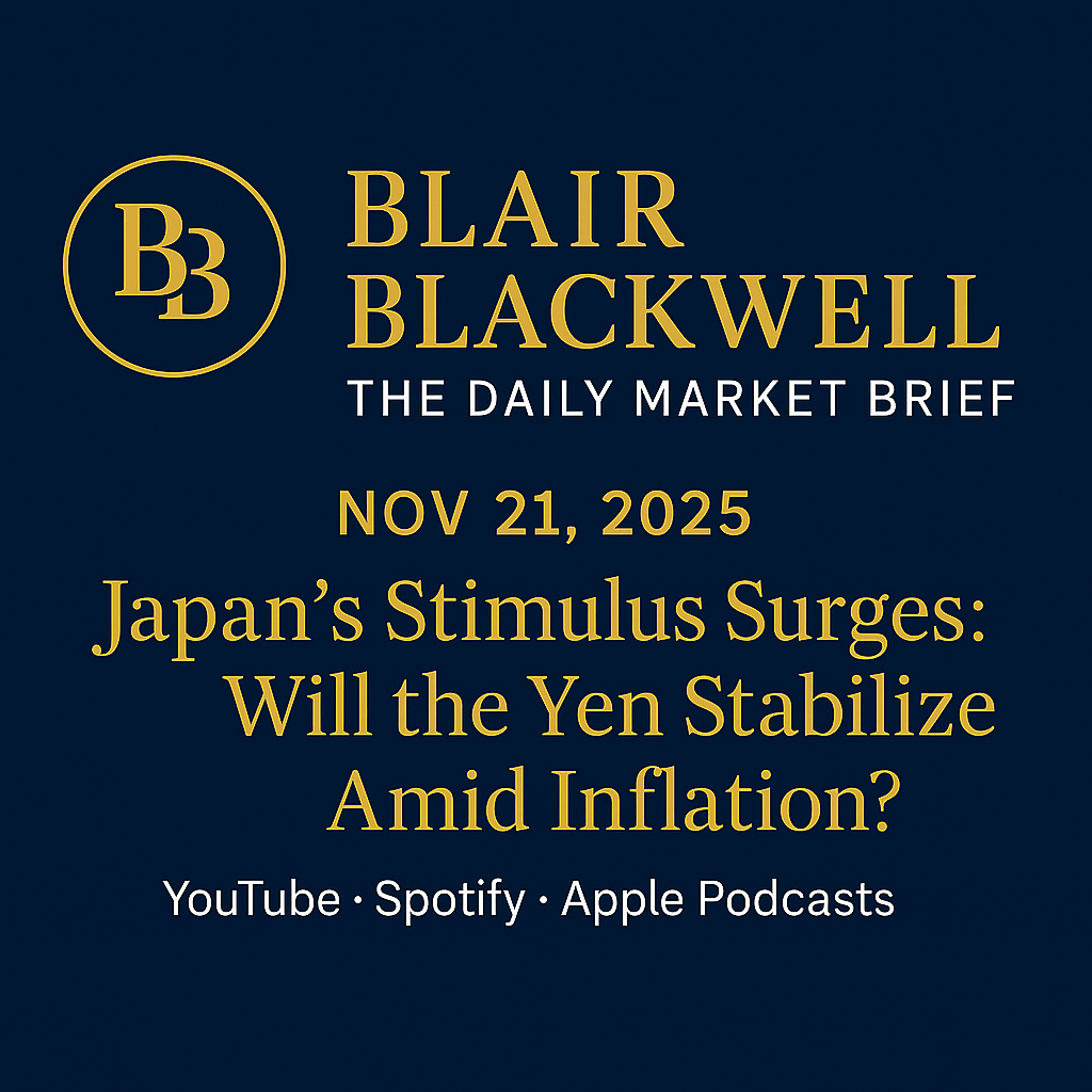 Japan's Stimulus Surges: Will the Yen Stabilize Amid Inflation? episode artwork